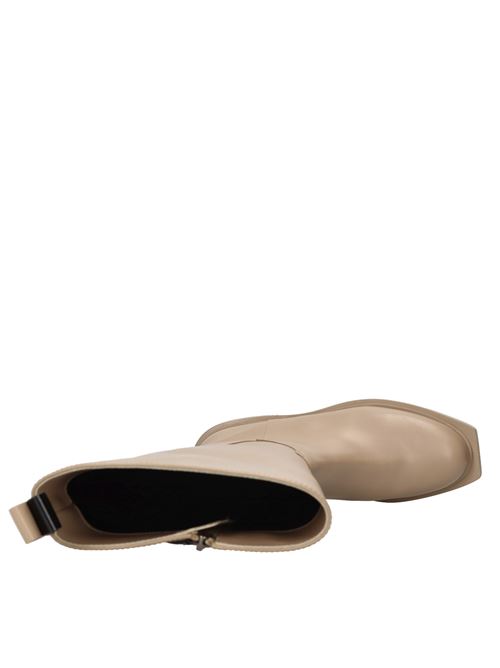 Stivali in pelle 3JUIN | GIN 020 LEE LONDONTAUPE